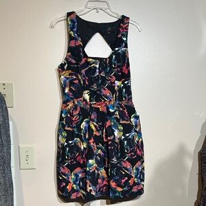 Jack Colorful Abstract Print Women's Dress